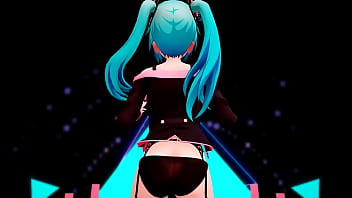 Preview 3 of 1zkz I - Hatsune Miku Striptease - Mirrrrrors MMD by Steelix2