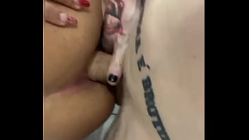 Preview 4 of Black Daddy Humiliates Sissy Boy - Gozei muito no cuzinho da Bruna Silva