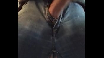 Preview 2 of Glasses Blonde Fat Ssbbw - Jerking in jeans part 2