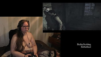 Preview 3 of Russian Hairy Men - Naked Evil Within Play Through part 3