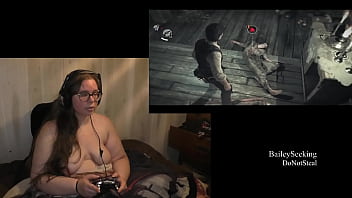 Preview 4 of Russian Hairy Men - Naked Evil Within Play Through part 3