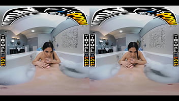 Preview 2 of Punjabi Sex Wishper - VIRTUAL PORN - Spicy Bubble Bath With Curvy Latina Serena Santos
