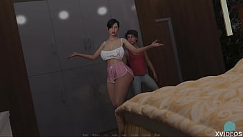 Preview 4 of Desi Beeg Video 2018 - THE GOLDEN BOY #37 &bull_ Her lips pressed against his rock-hard cock
