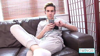 Preview 1 of Dade Datarr - Cute Blonde Twinks! William Cums On His James&#039_ Nice Booty!