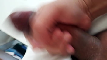 Preview 4 of World Wild Sex - Cumming,  jacking off my uncircumcised cock,  closeup. October 12,  2024.