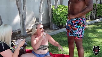 Preview 2 of Teens Love Anakcom - MILFS Dee Siren &amp_ Kendra Kox Were Banged By Rome Major Outdoors!
