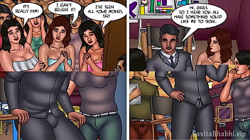 Preview 3 of Bof Tits - Savita Bhabhi Episode 129 - Going Bollywood