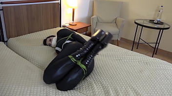 Preview 3 of Ste Father - Nadia White as a superhero in Bondage