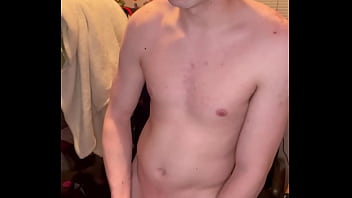 Preview 4 of Iggest Cock - Sneaking Into My Step-Brother&rsquo_s Room and Cumming on His Underwear
