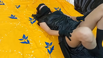 Preview 1 of Guy Plays With Pussy - Hot sexy Muslim girlfriend very hard doggy style sex with her college best friend