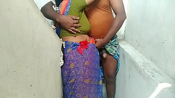 Preview 2 of Babi Bangla Sex - tamil aunty long hair sex with servant boy