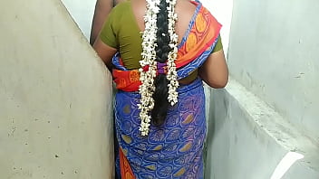 Preview 3 of Babi Bangla Sex - tamil aunty long hair sex with servant boy