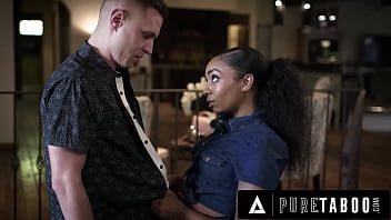 Preview 2 of Mohali Call Girls Fucking Video - PURE TABOO Ebony Babe Cali Caliente Snitches On Cheating Fuckboy To Have Him All To Herself