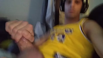 Preview 2 of Frisk Time - Austin cum a load of big cock juice