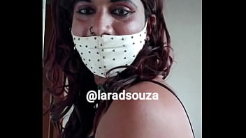 Preview 1 of Mom Rimming Som - Indian crossdresser slut Lara D&#039_Souza in black bikini part 2