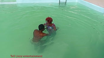 Preview 3 of Indonesia Climaks - Newly wedded couple went out to swim in their honey moon