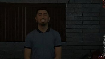 Preview 4 of All Big Fuc - Cesar bends Aston over &amp_ buries his tongue into Aston&#039_s ass
