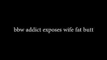 Preview 1 of Beach Double Pen - BBW Addict Exposes Wife Fat Butt