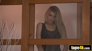 Preview 1 of Be Hd Sex - Hot Romanian Blonde Enjoying Anal with Random Black Dude While Husband&#039_s Asleep
