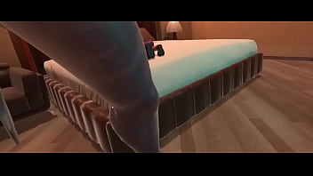 Preview 2 of Euro Slut Masturbating - Futanari furry gozando na minha boca