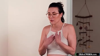 Preview 1 of Pussy In Cream Sex - Teen almost caught getting rimmed by bf
