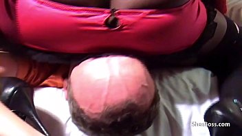 Preview 3 of Mom San New Movie - Powerful black woman controls a guy with her pussy