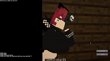 Preview 1 of Valenitna Napi - Minecraft girl Ellie has sex in cowgirl position