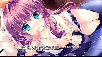 Preview 2 of Pakistani Pashto Nadia Gull - Hime to Otome no Yakimochi Love Route3 Scene5 with subtitle
