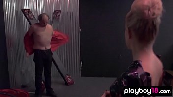 Preview 2 of Missouri Girlpornxvideo - Kate Quigley learning how to spank a tied dudes ass