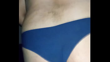 Preview 4 of Russai Rape Porn Videos - Sissy blue thong