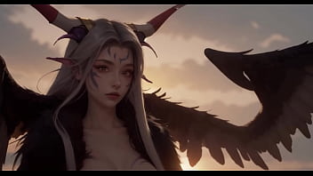 Preview 3 of Just Nen On Sex - AI generated Ultimecia | Final Fantasy VIII
