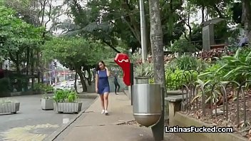Preview 1 of Pounding In My Butty - Latina amateur can barely ride this big cock