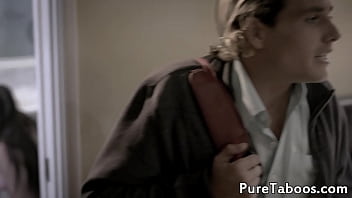 Preview 2 of Cheating Mature Wife In Vegas - Petite stepsister rimmed and pussyfucked