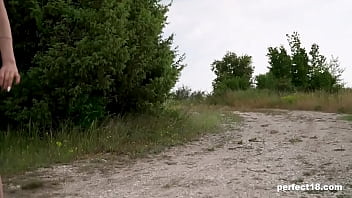 Preview 1 of White Guy Rape Tube - Nature brings out the best in her