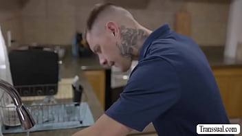 Preview 1 of Desi Gang Rape Video Viral - TS Emma Rose analed plumbers tight ass