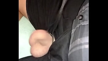 Preview 4 of Sauna Teen Sex Sept Mom - Playing with my little dick in slow motion