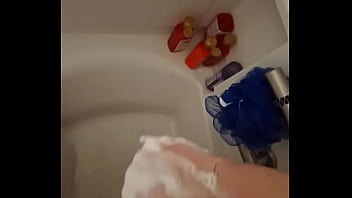 Preview 3 of 10 11 Dharan - Stroking on the shower,  gf in other room