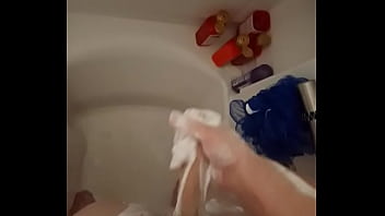 Preview 1 of 10 11 Dharan - Stroking on the shower,  gf in other room