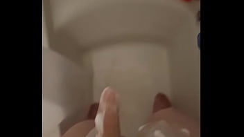 Preview 4 of 10 11 Dharan - Stroking on the shower,  gf in other room