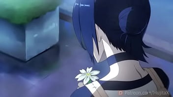 Preview 1 of Bruneete Asian Nipple Fucked - Reze Caf&eacute_ [MujitaX]