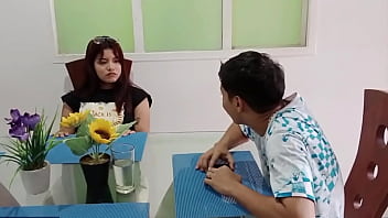 Preview 1 of Schol Girl Open Video Hindi - bandida es lo que es mi hermanastra,  y por puta la pongo a mamar verga,  me la deja bien babosa y me le corro en sus tetas