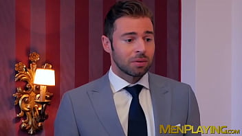 Preview 1 of Sex Noriman - Stud gets his butt hole drilled by businessman as he moans