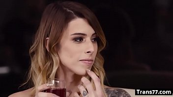 Preview 1 of Blackmail She - Chanel Santini  hot tranny fucks guy