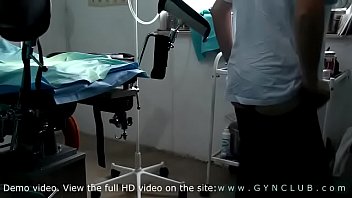 Preview 4 of Very Young Cocksucker - Girl examined at a gynecologist&#039_s - stormy orgasm