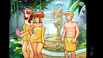 Preview 2 of Nun With Sex - Space Rescue ep 19 - Nem nos melhores sonhos ele se Imaginou com duas Minas peladas na Hidro
