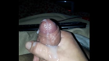 Preview 4 of Mama Turned Me Out 2 - mirando porno antes de dormir,  me lleno de semen