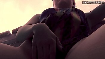 Preview 4 of Chilren Boy And Old Lady Sex - Emie Amfibia masturbates hard underwater