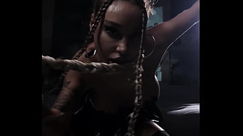 Preview 3 of August Ams Full Pornstar Vedios - BDSM Slave Monika Fox Posing Tied With Ropes