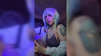 Preview 3 of Zorla Altyazl - Casual Lucy Tease (Cyberpunk Edgerunners) - Full Video on Manyvids!