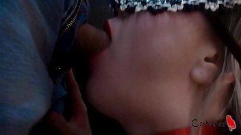 Preview 1 of Gee Zee - Masked Girl Sucking Big Cock Closeup and Cum in Mouth